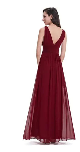 Vestido Fiesta Largo Gasa Ep 147