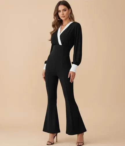 Entero Jumpsuit Mono Fiesta Enterito  El 216 Negro S