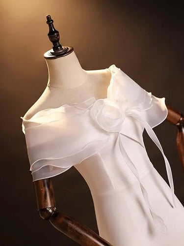 Bolero Novia Tapado Chal Cazadora Boda Bb 14