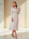 Vestido Blanco Prendedor Novia Civil Fiesta Nc 06 Blanco M