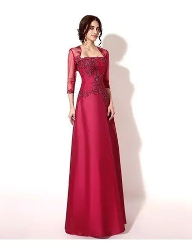 Vestido De Fiesta Largo Gala Matrimonio Ep 403 Rojo 8