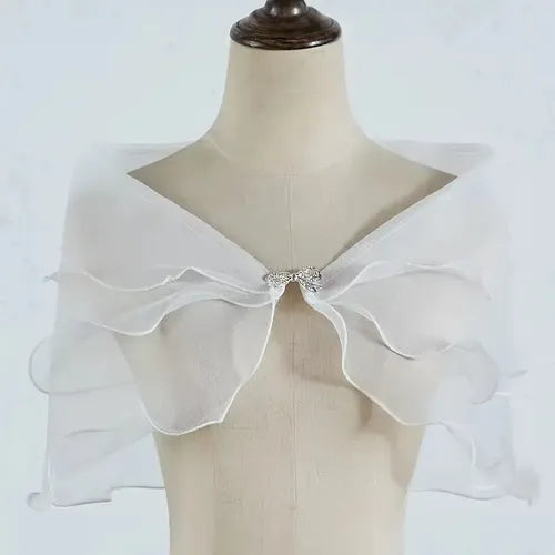 Bolero Novia Tapado Chal Cazadora Boda Bb 14