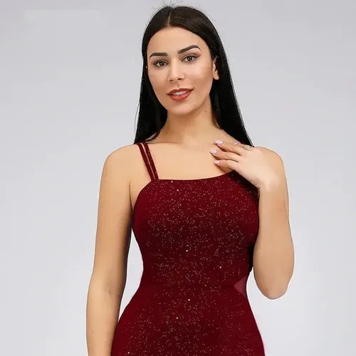 Vestido De Fiesta Largo Graduación Ep 157 Rojo 8