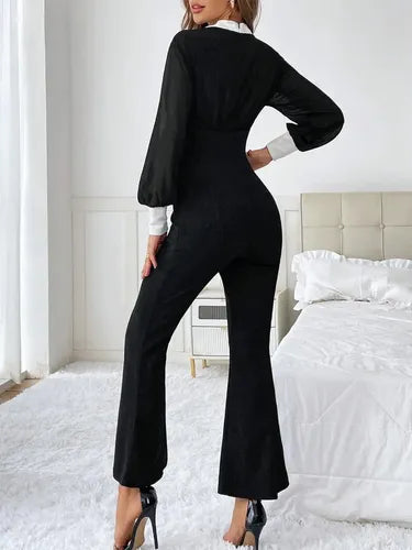 Entero Jumpsuit Mono Fiesta Enterito  El 216 Negro S