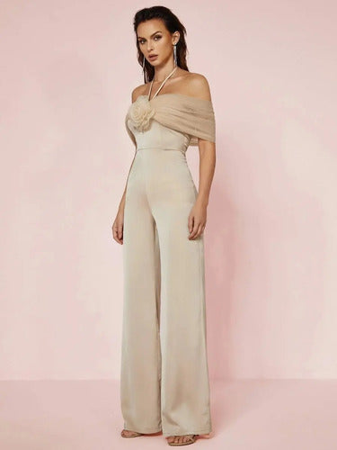 Entero Jumpsuit Mono Cuello Halter Fiesta  El 73