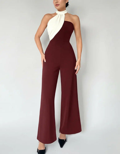 Entero Mujer Jumpsuit Mono Negro Fiesta  El 230