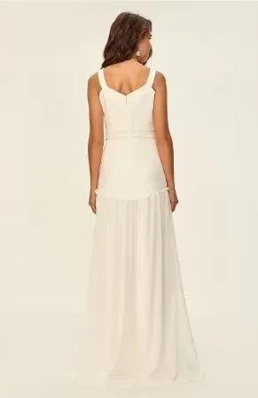 Vestido De Novia Chic Fiesta Largo Td 01