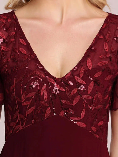 Vestido Fiesta Largo Graduación Gala Talla Grande Ep 129
