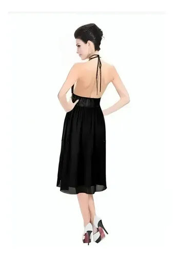 Vestidos Fiesta Vestido Corto Ep 38c Negro 8