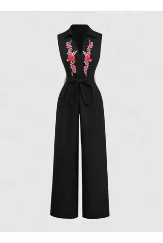 Entero Jumpsuit Mono Fiesta Bordado El 165