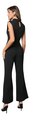 Entero Jumpsuit Mono Negro Enterito El 229
