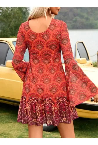 Vestido bohemio - vista 7