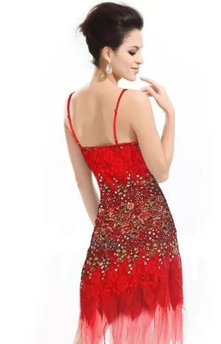 Vestido Fiestas Graduación Cóctel Ep 42 Rojo 10