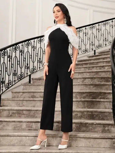 Entero Jumpsuit Mono Fiesta Sin Cinturón  El 179