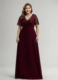 Vestido Fiesta Largo Graduación Gala Talla Grande Ep 129