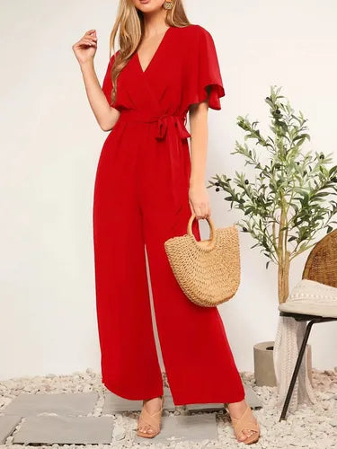 Entero Jumpsuit Mono Pierna Ancha El 91