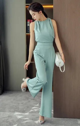 Traje Mujer Conjunto Blusa Pantalón Entero  Hq 25