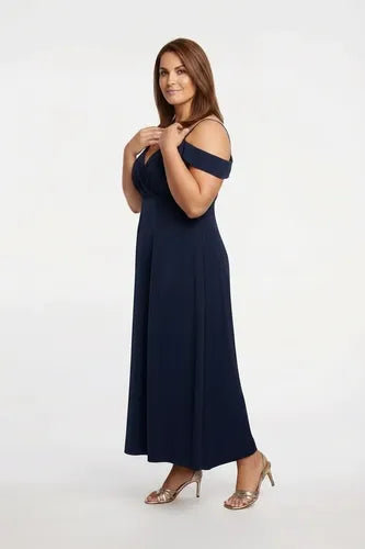 Vestido largo dama de honor talla grande
