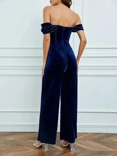 Entero Jumpsuit Mono Terciopelo Fiesta  El 161