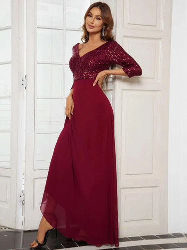 Vestido Fiesta Largo Matrimonio  Ep 172c