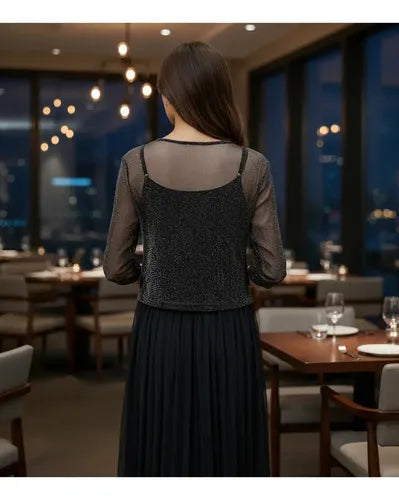Chaqueta Mujer Bolero  Bb 67 Negro M