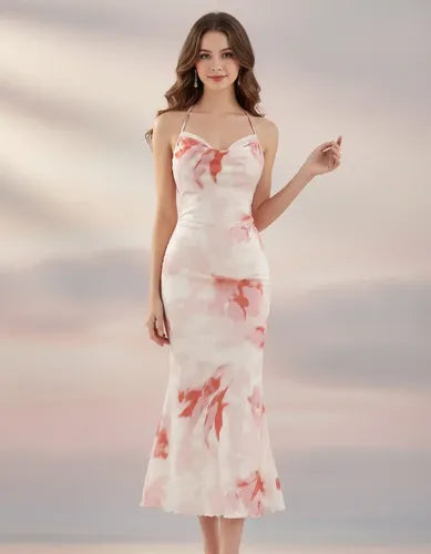 Vestido Mujer Sexy Ajustado Estampado Va 620