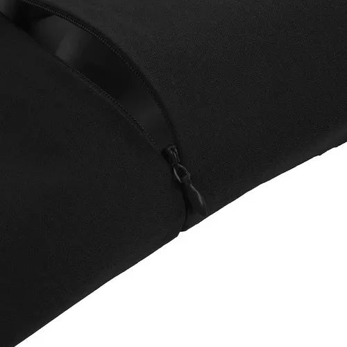 Vestido Coctel Oficina  Negro Modelo Va 413 Negro M