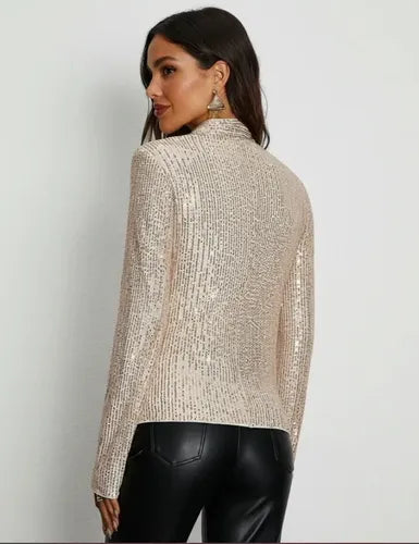Blazer de Lentejuela Otro - vista 6