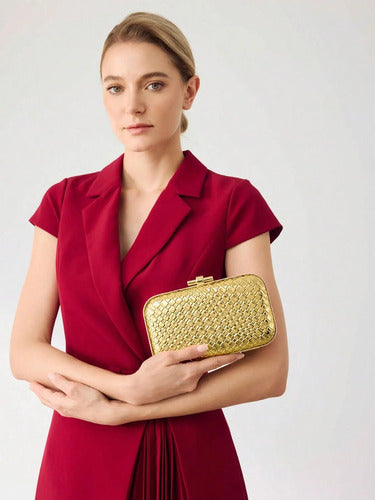 Cartera Brillos Fiesta Coctel Día Noche Clutch Mano Ct 05