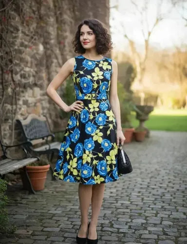 Vestido Corto Multicolor - vista 4