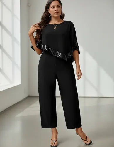 Entero Jumpsuit Mono Talla Grande Fiesta Vg 288