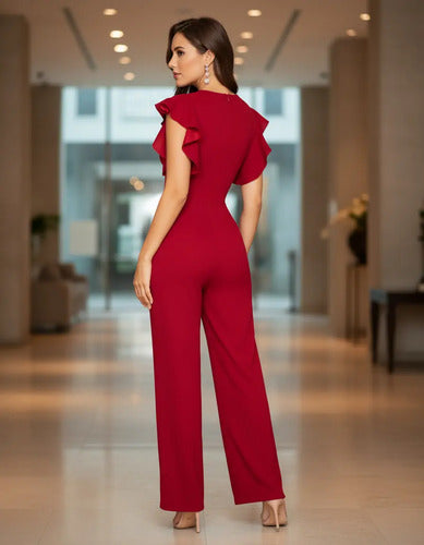 Entero Jumpsuit Mono Fiesta Sin Cinturón El 182