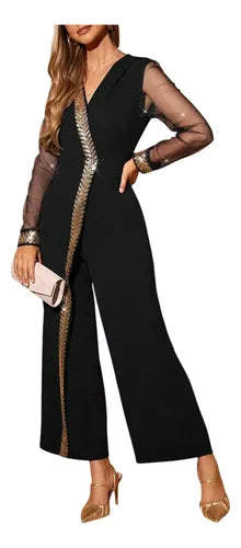 Entero Jumpsuit Mono Fiesta Lentejuela El 212