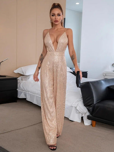Jumpsuit con lentejuelas de fiesta · EL 58 - vista 33