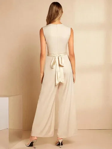 Jumpsuit de fiesta · Beige - vista 2