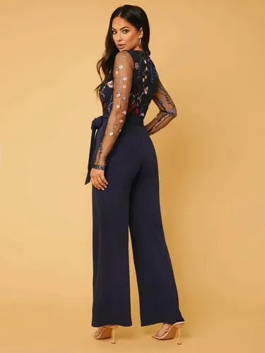 Entero Jumpsuit Mono Fiesta Bordado El 165