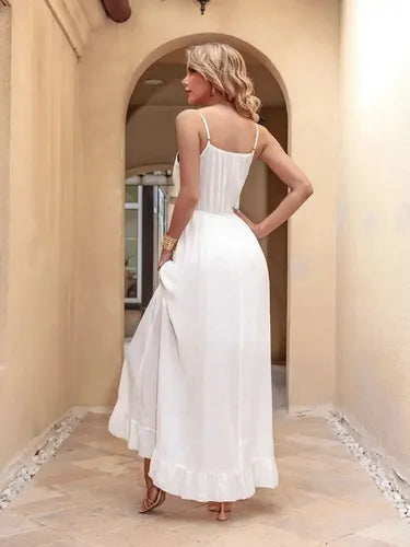 Vestido Tirantes Ajustables Fiesta De Día Mullet Va 512