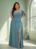 Vestido Fiesta Largo Talla Grande Hombros Descubierto Ep 198