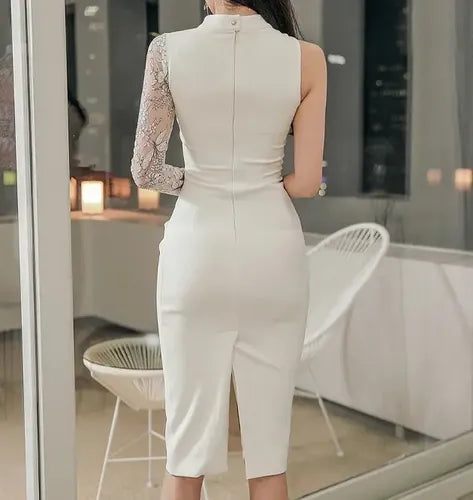 Vestido Blanco Novia Civil Fiesta Pequeño Busto Hq  31 Blanco M