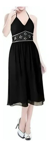 Vestidos Fiesta Vestido Corto Ep 38c Negro 8