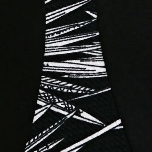 Vestido Formal Negro, Manga 3/4 Va 215