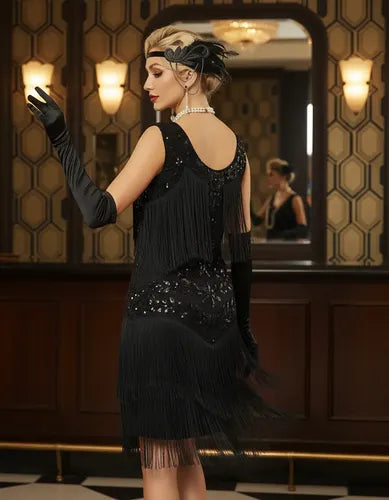Vestido Fiesta Baile Retro Años 20 Charlestón Va 610a