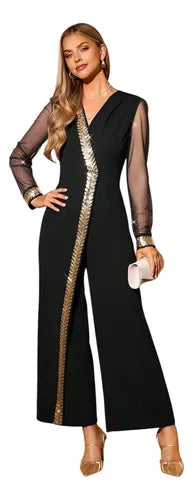 Entero Jumpsuit Mono Fiesta Lentejuela El 212