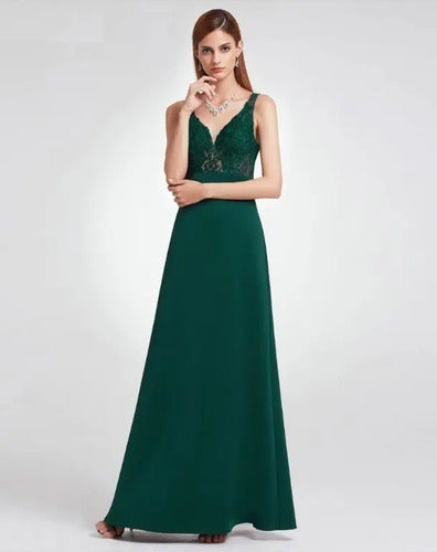Vestido Fiesta Largo Graduación Ep 125 Verde 8