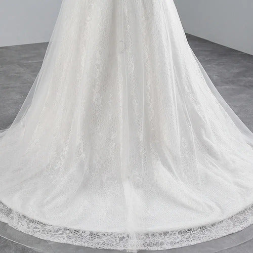 Vestido Novia Marfil Sirena Corset Delpilar Np 11