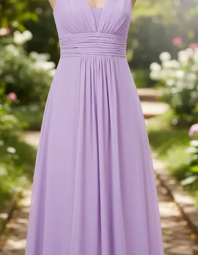 Vestido Fiesta Largo Gasa Ep 146
