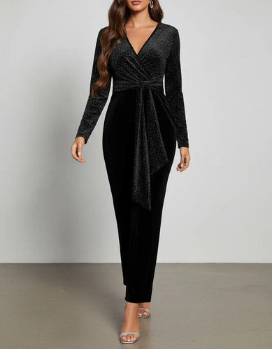 Entero Jumpsuit Mono Fiesta Terciopelo El 160