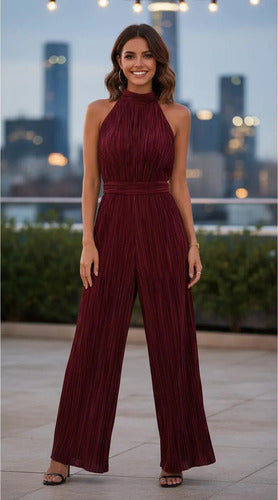 Jumpsuit escote halter de fiesta · EL 205 - vista 26