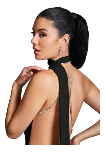 Entero Jumpsuit Mono Negro Fiesta  El 192 Negro M