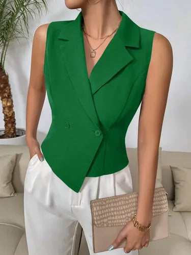 Blazer Chaleco Gillette Mujer Bolero Bb 47